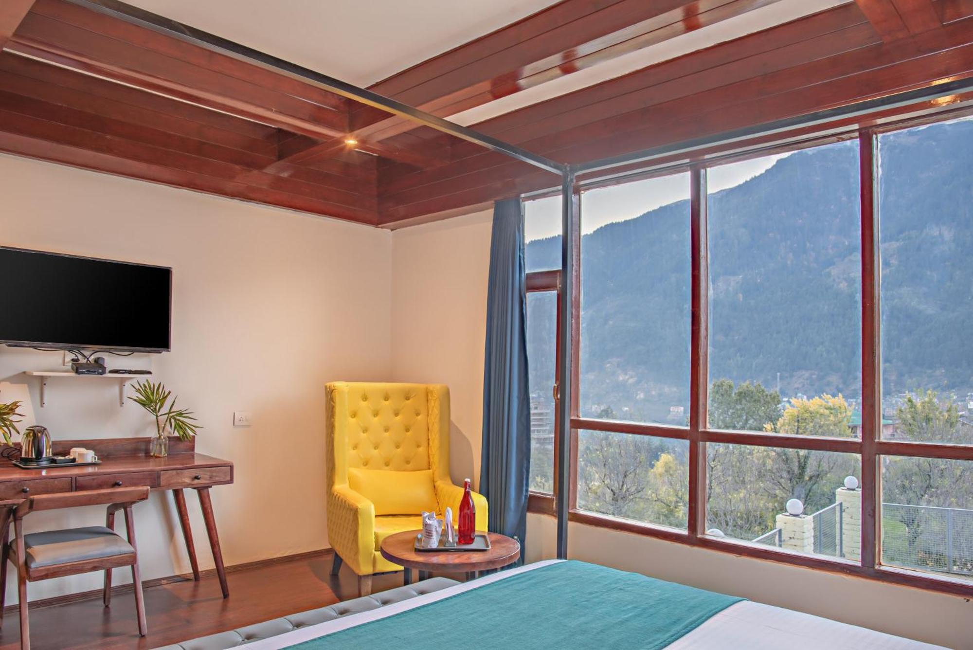 Echor Himalayan Aurum Manali, Heating & Cooling エクステリア 写真