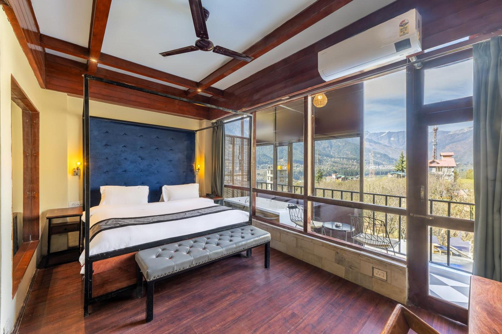 Echor Himalayan Aurum Manali, Heating & Cooling エクステリア 写真