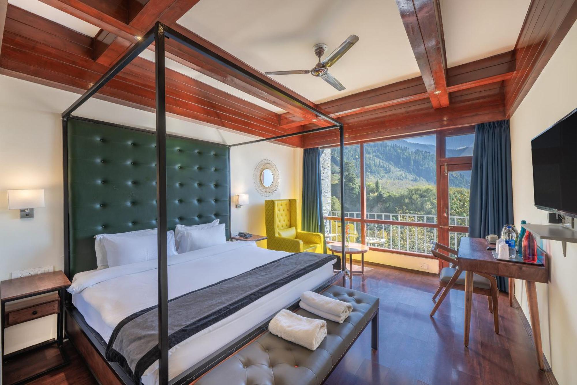 Echor Himalayan Aurum Manali, Heating & Cooling エクステリア 写真
