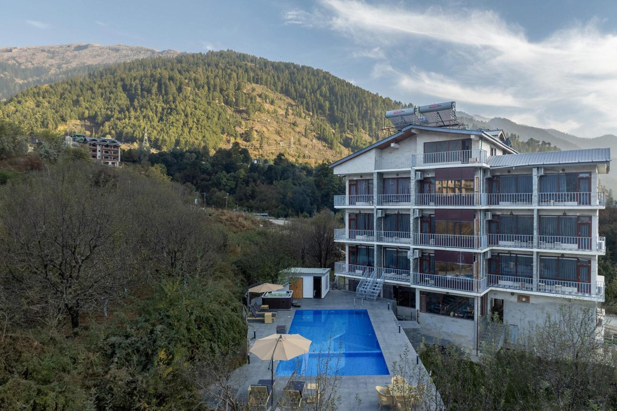 Echor Himalayan Aurum Manali, Heating & Cooling エクステリア 写真