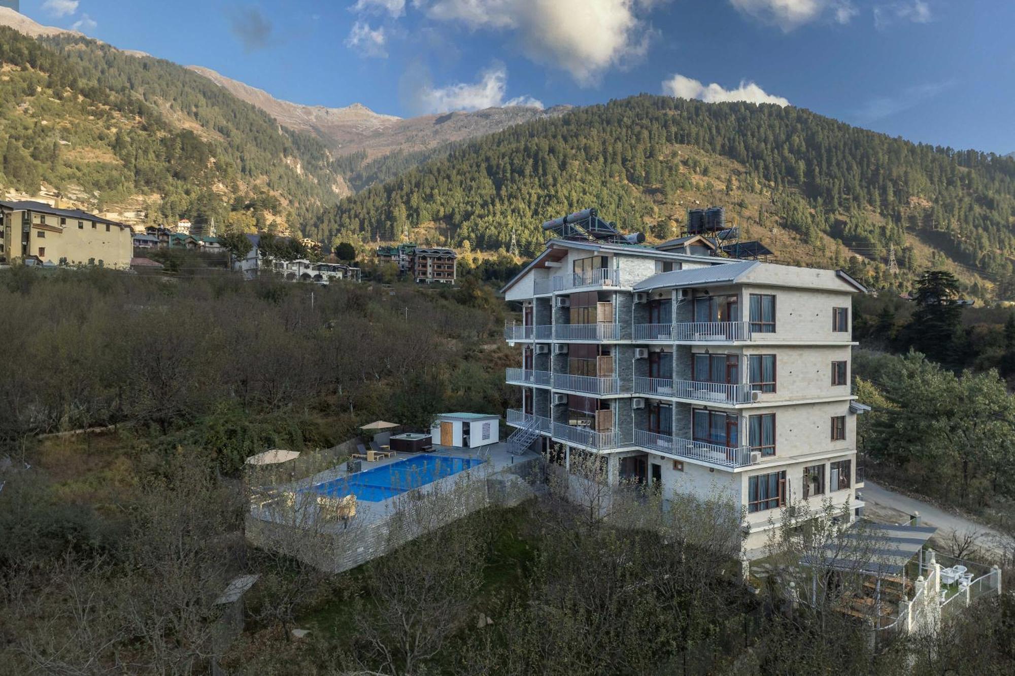 Echor Himalayan Aurum Manali, Heating & Cooling エクステリア 写真