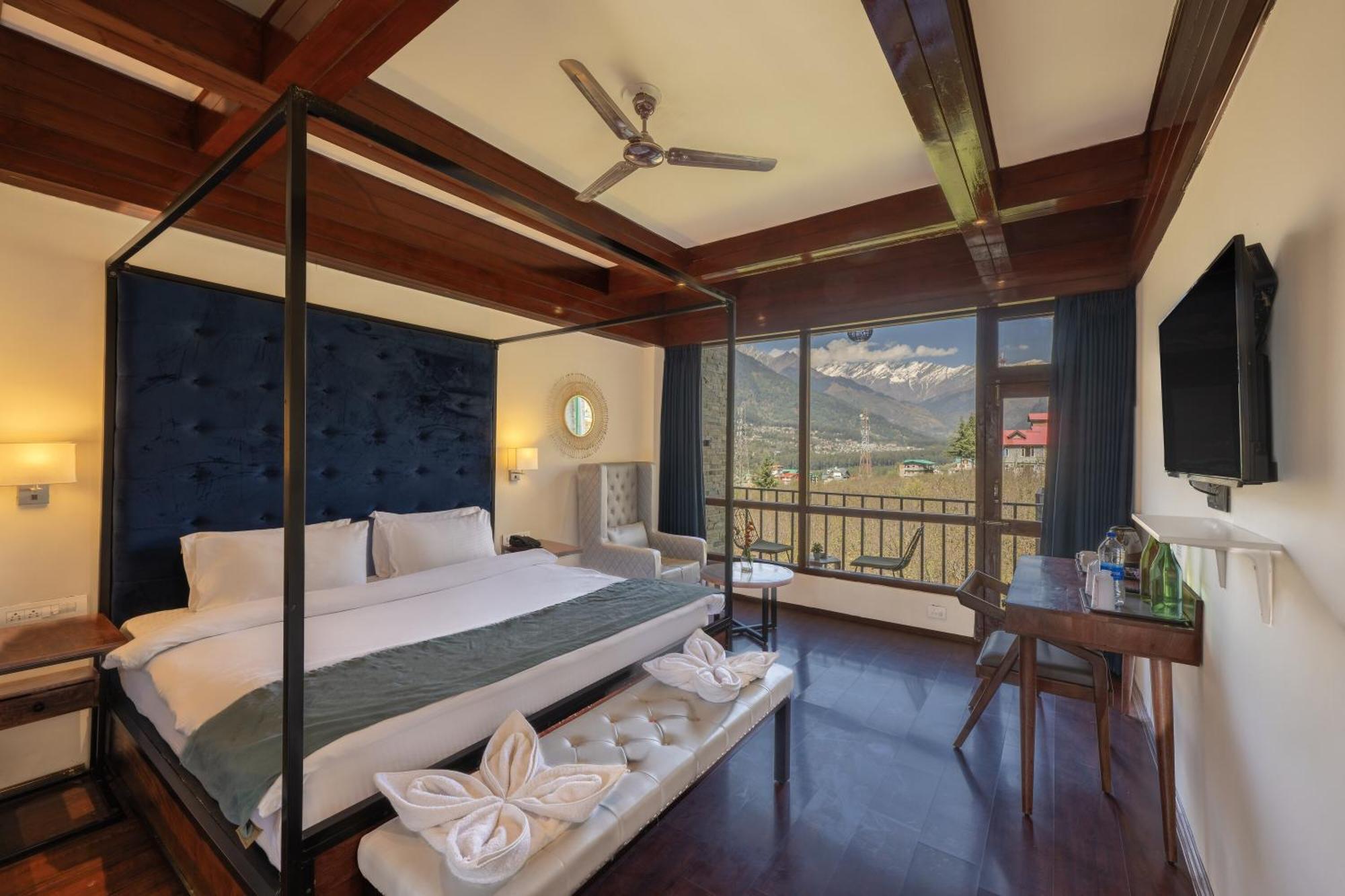 Echor Himalayan Aurum Manali, Heating & Cooling エクステリア 写真