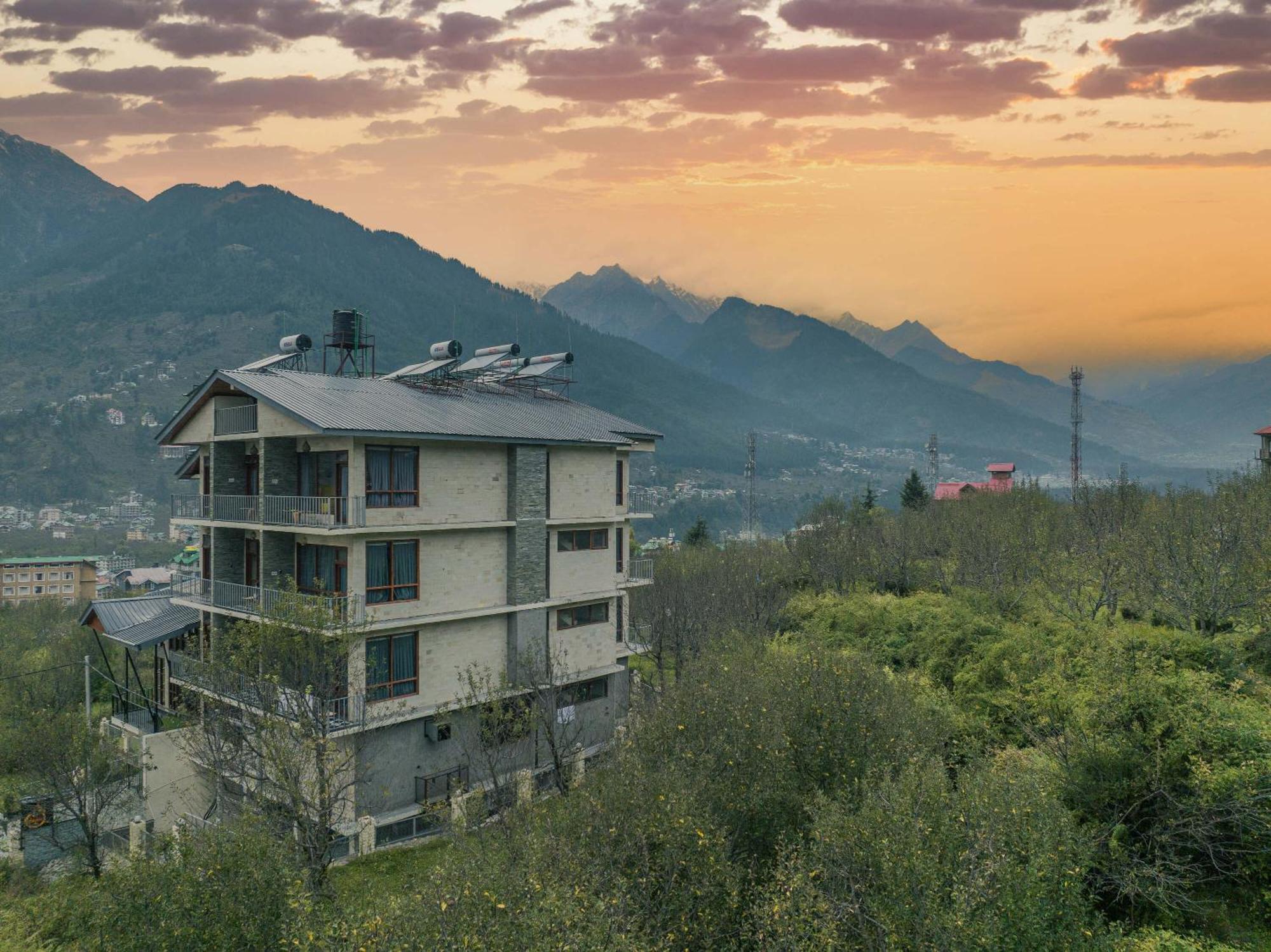 Echor Himalayan Aurum Manali, Heating & Cooling エクステリア 写真
