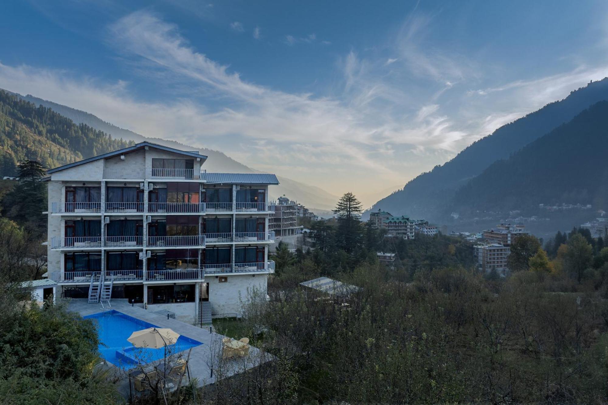 Echor Himalayan Aurum Manali, Heating & Cooling エクステリア 写真