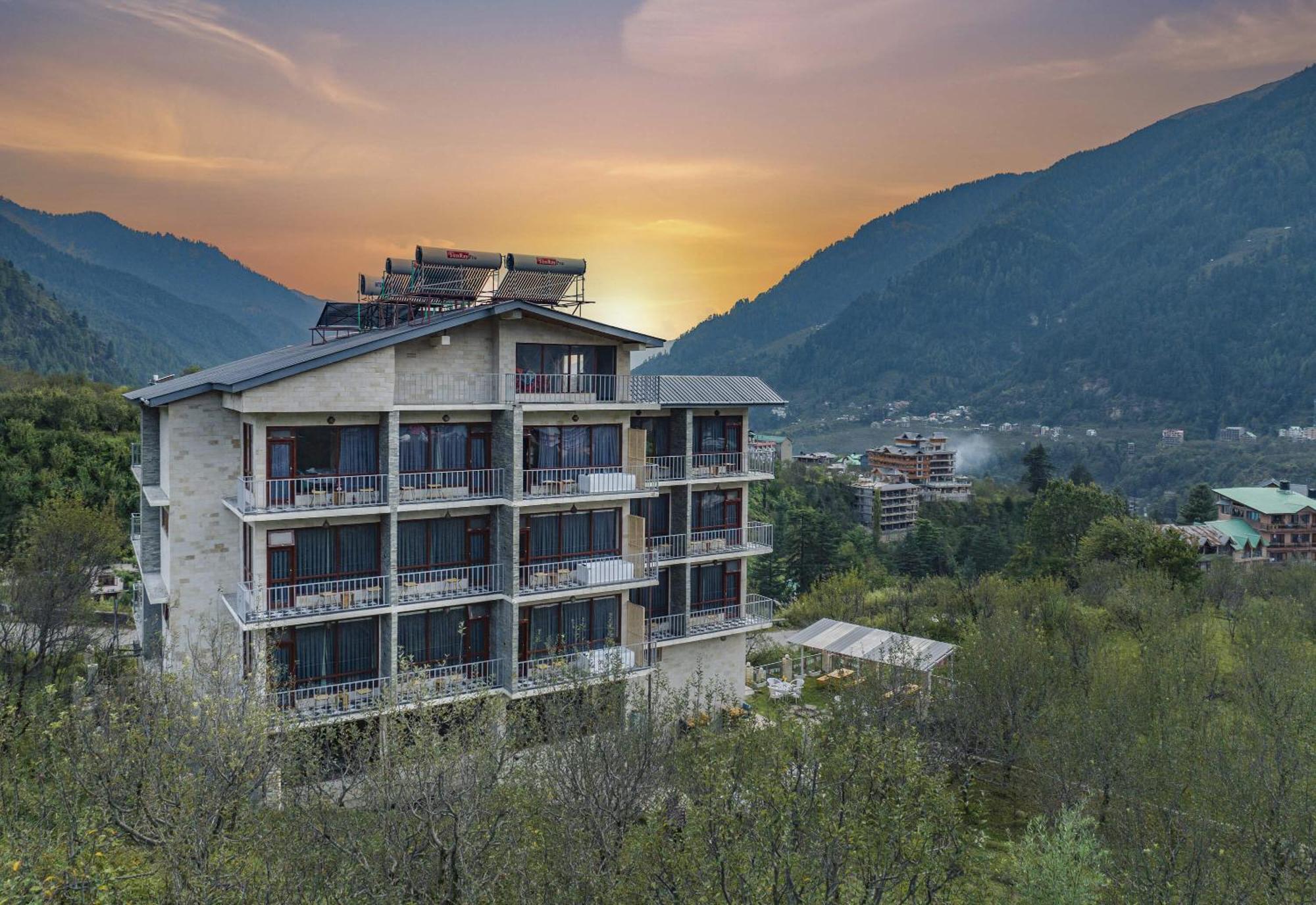 Echor Himalayan Aurum Manali, Heating & Cooling エクステリア 写真
