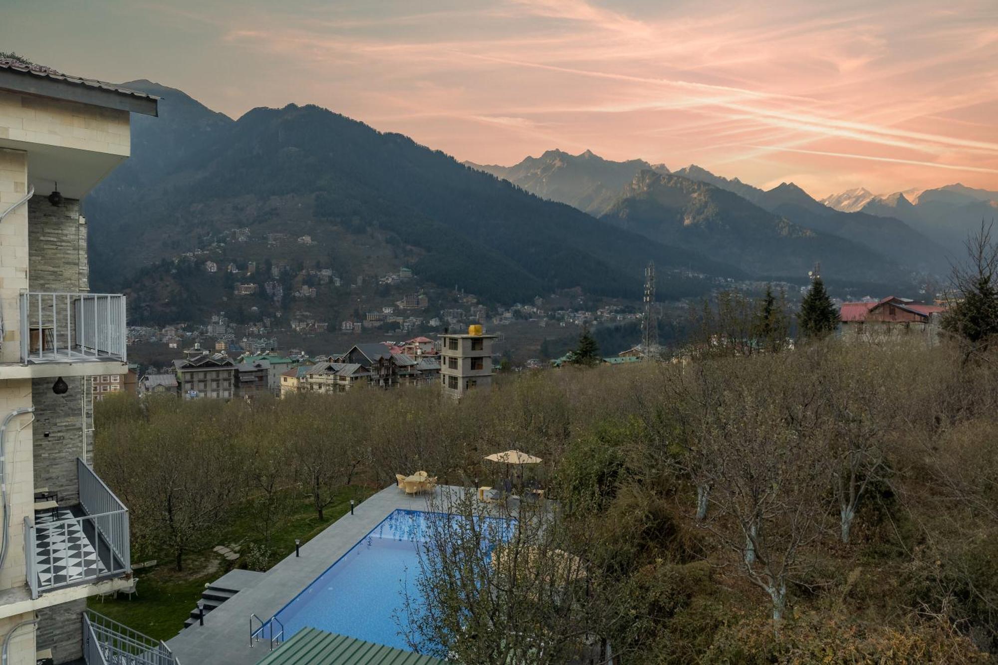 Echor Himalayan Aurum Manali, Heating & Cooling エクステリア 写真