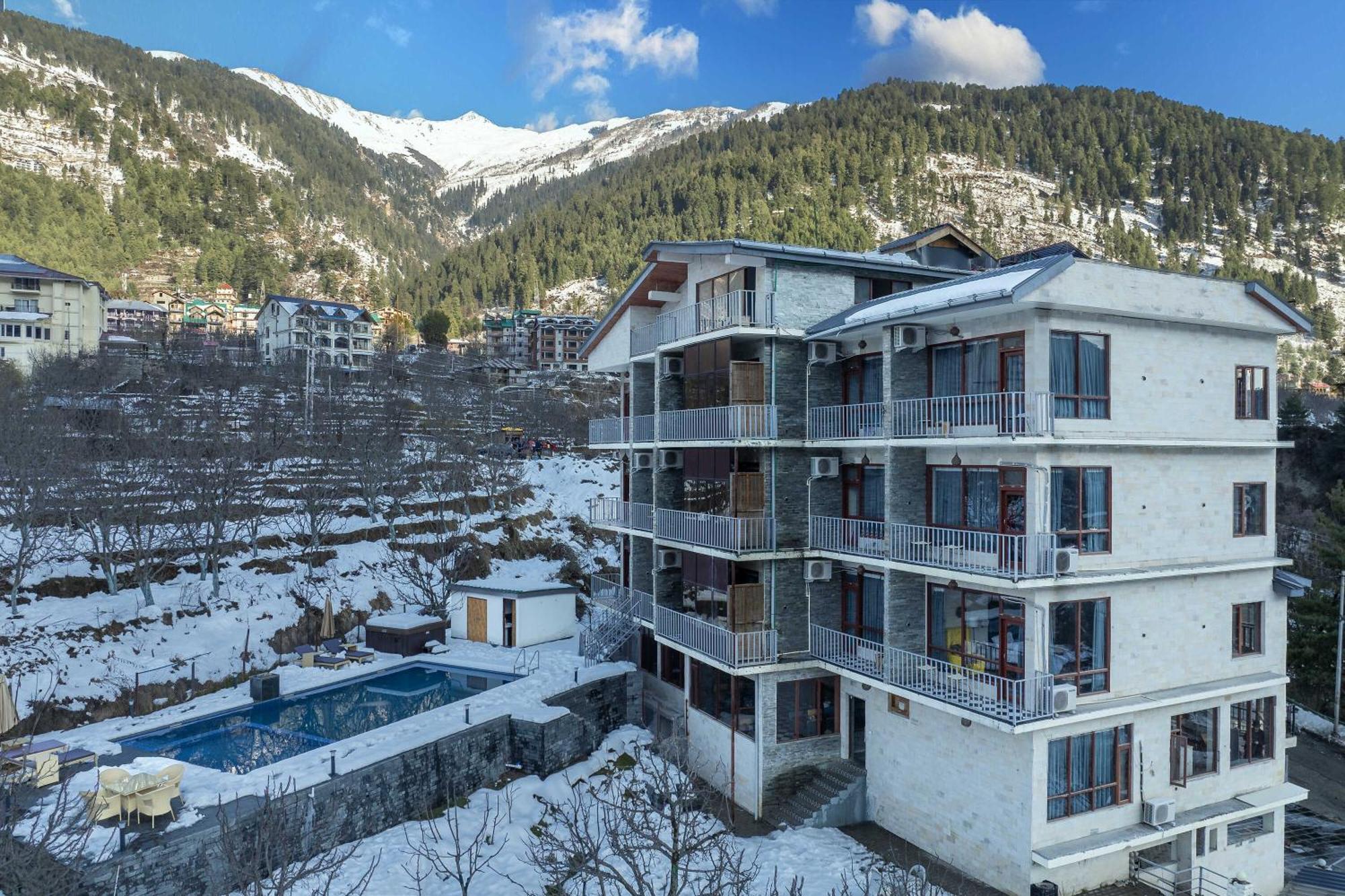 Echor Himalayan Aurum Manali, Heating & Cooling エクステリア 写真
